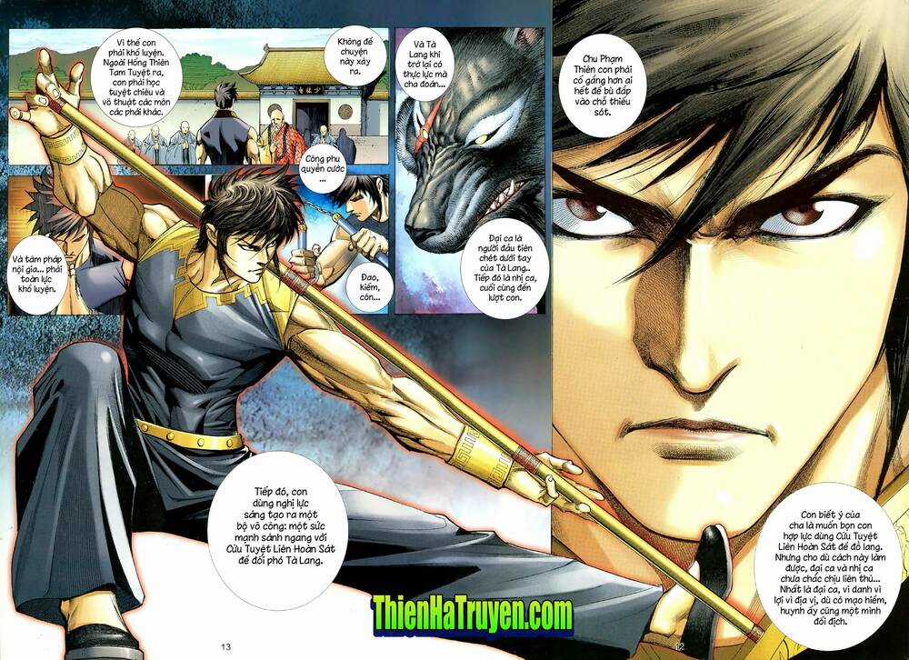 Tà Lang Tam Huynh Đệ Chapter 11 trang 10