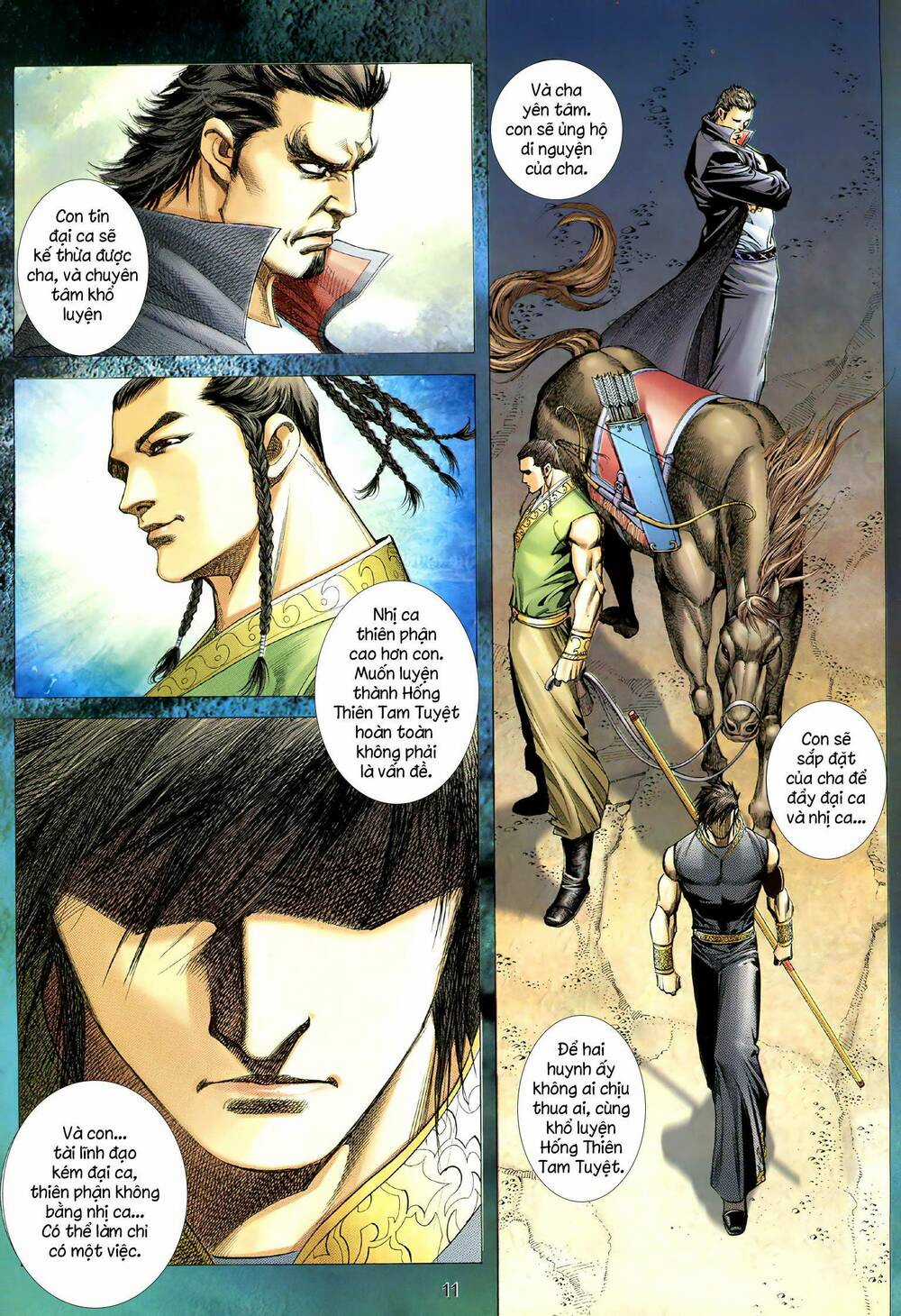 Tà Lang Tam Huynh Đệ Chapter 11 trang 9