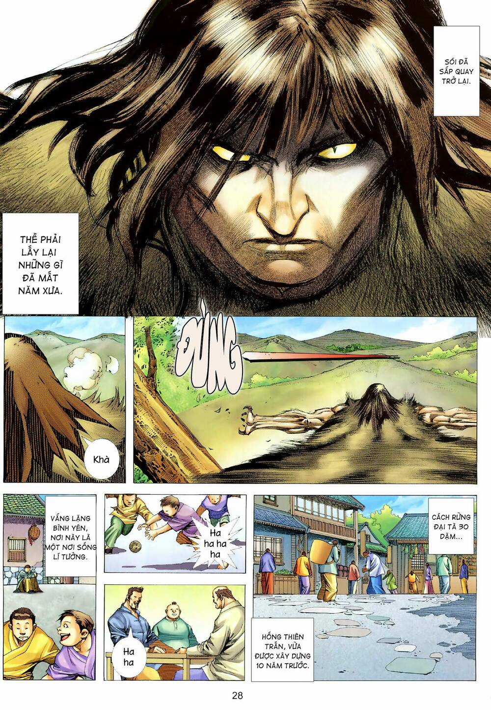 Tà Lang Tam Huynh Đệ Chapter 2 trang 8