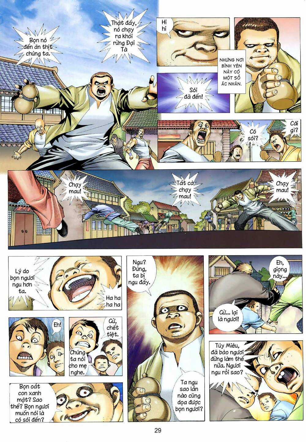 Tà Lang Tam Huynh Đệ Chapter 2 trang 9