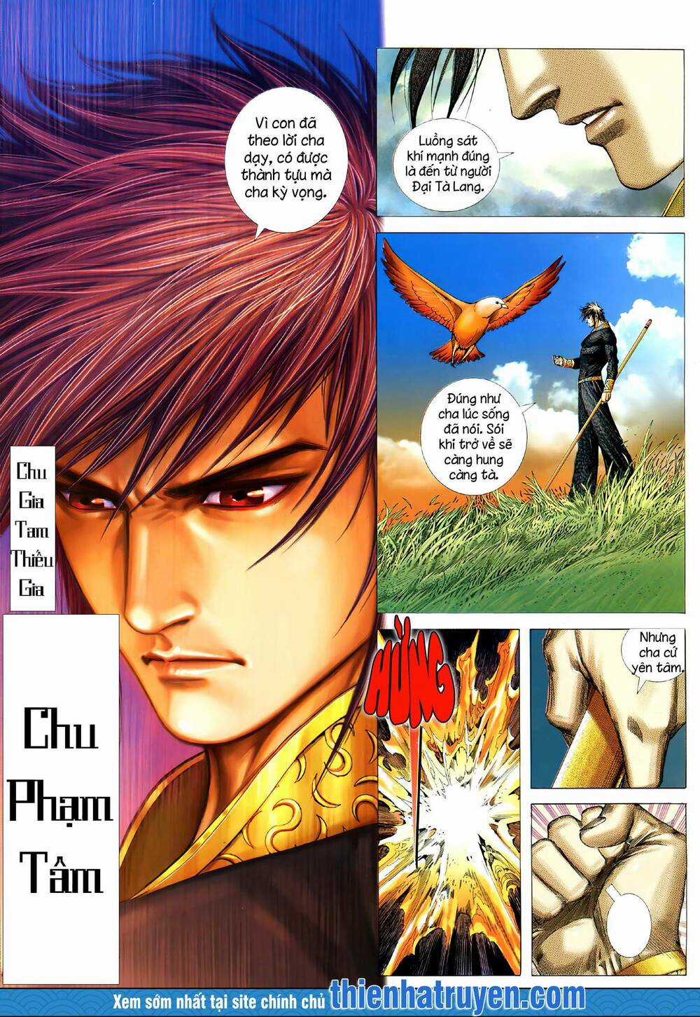 Tà Lang Tam Huynh Đệ Chapter 3 trang 13