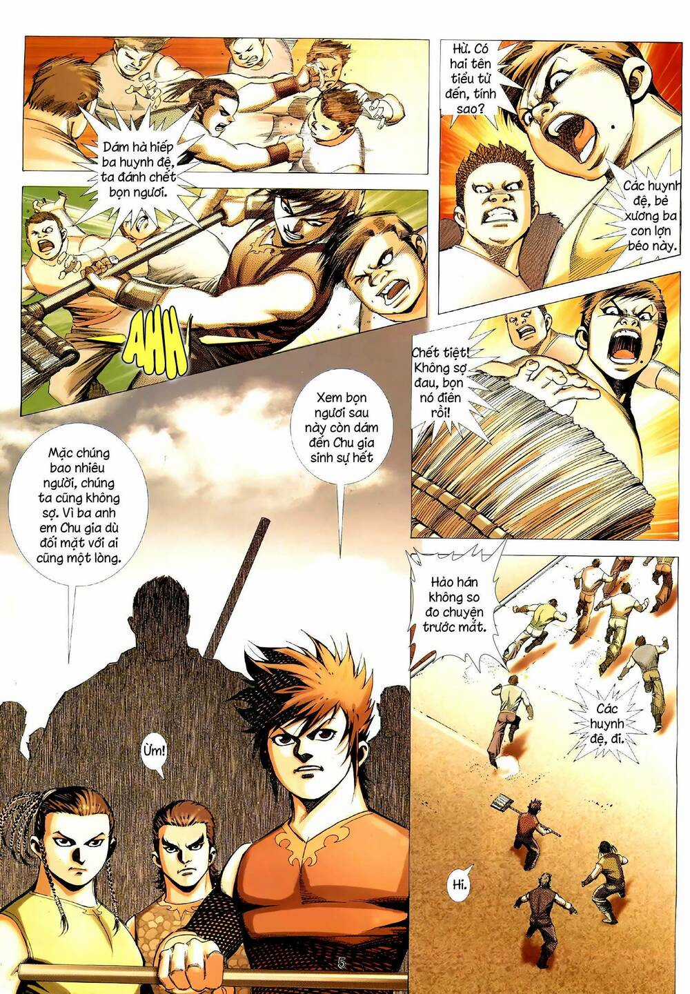 Tà Lang Tam Huynh Đệ Chapter 3 trang 4