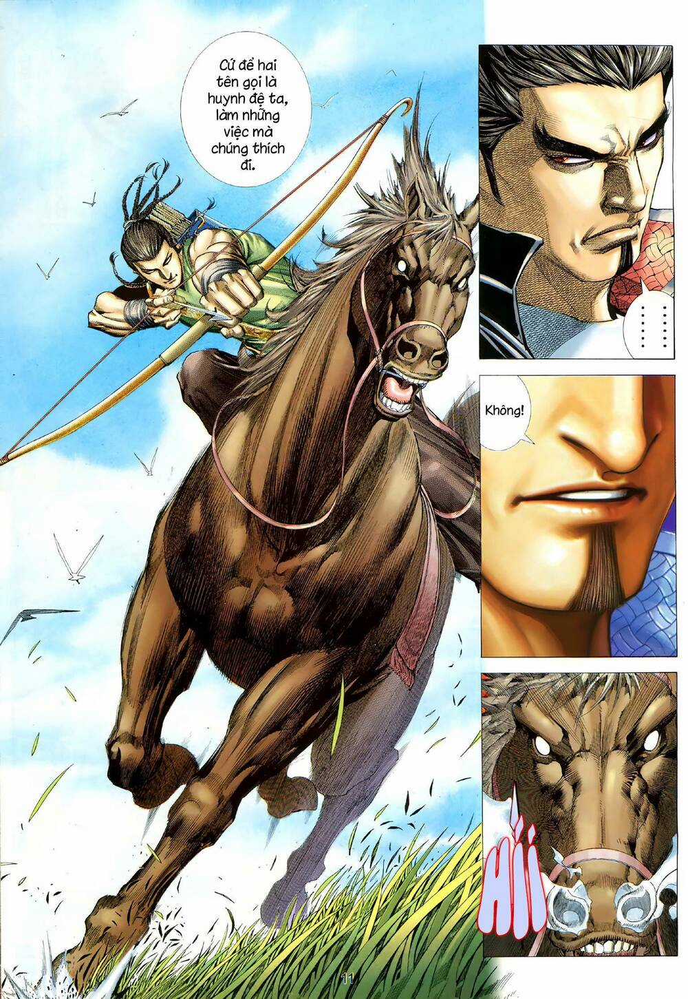 Tà Lang Tam Huynh Đệ Chapter 3 trang 9