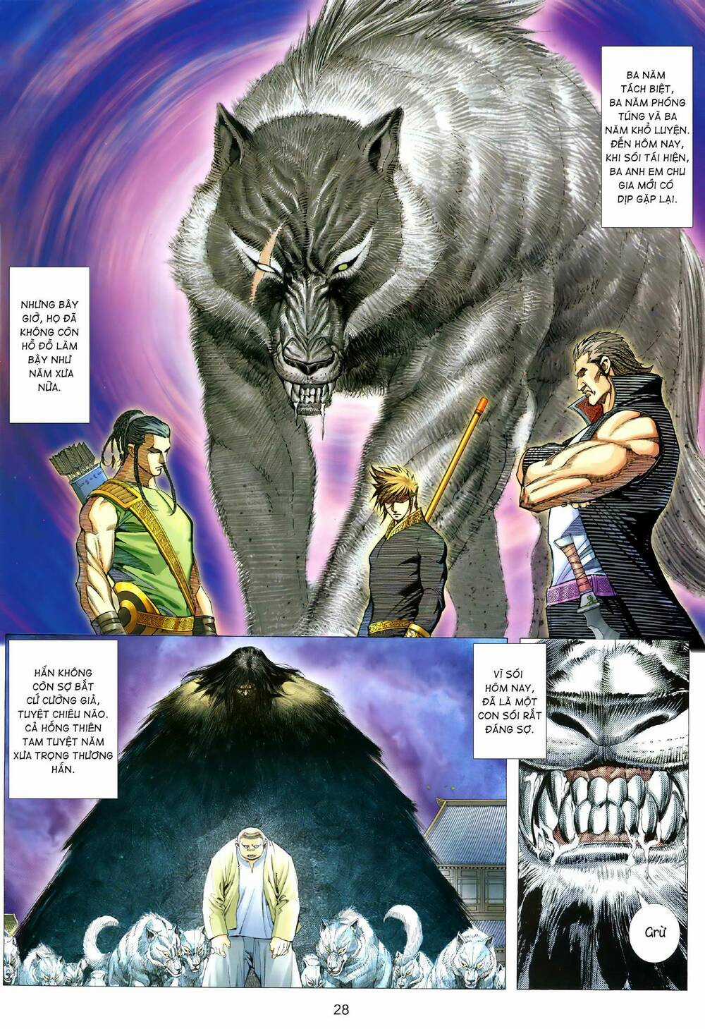 Tà Lang Tam Huynh Đệ Chapter 4 trang 8