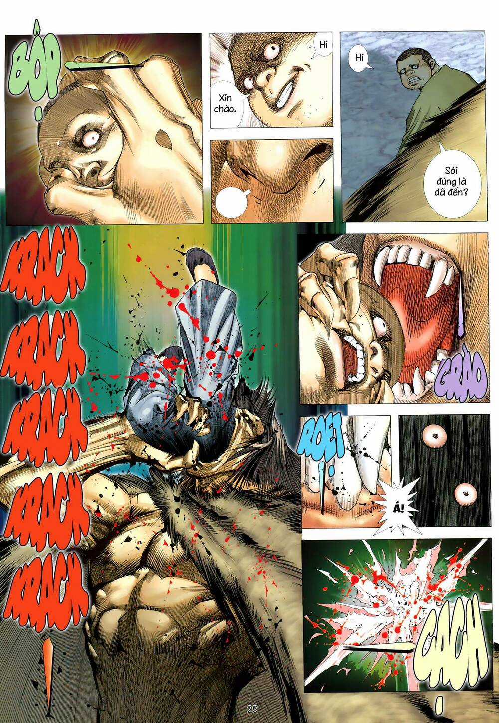 Tà Lang Tam Huynh Đệ Chapter 4 trang 9