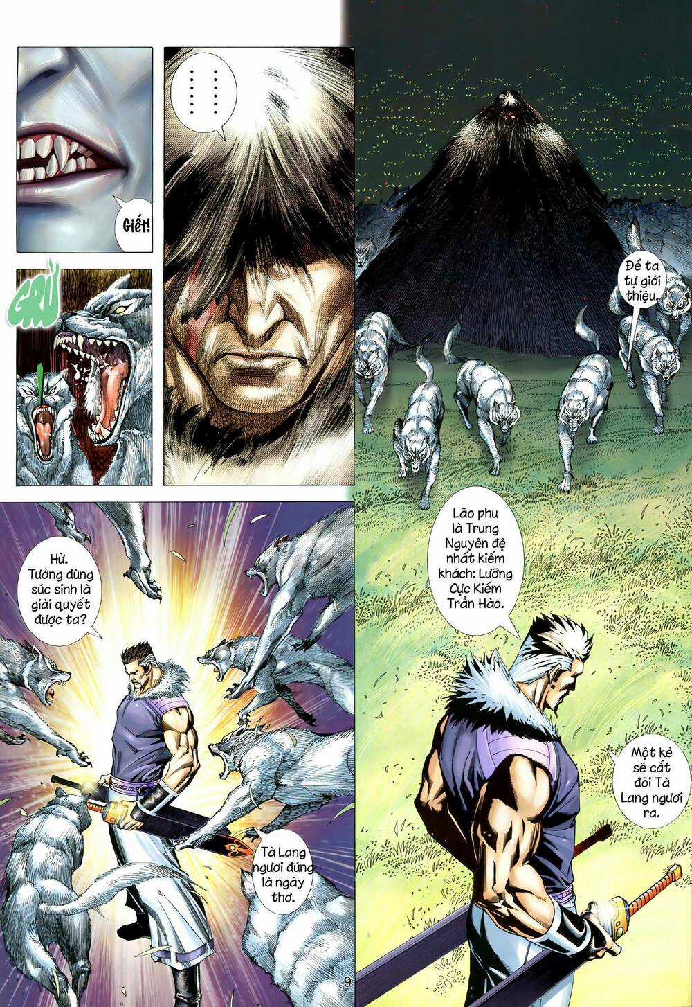 Tà Lang Tam Huynh Đệ Chapter 5 trang 8