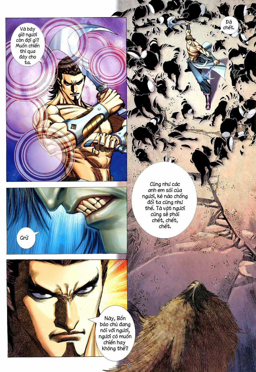 Tà Lang Tam Huynh Đệ Chapter 7 trang 10