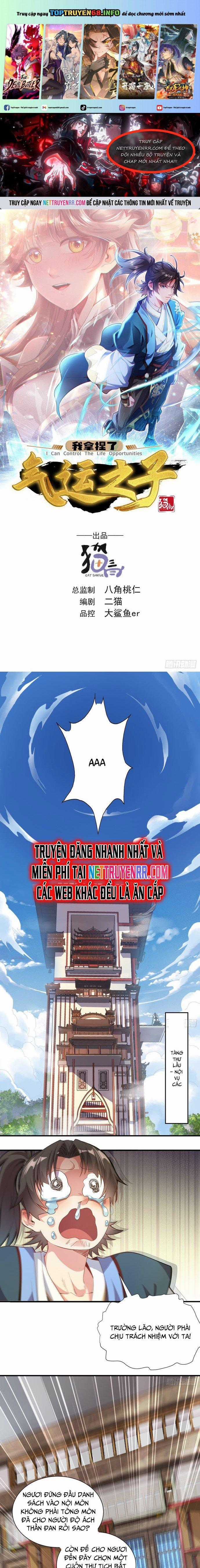Ta Nắm Thóp Được Khí Vận Chi Tử Chapter 11 trang 0