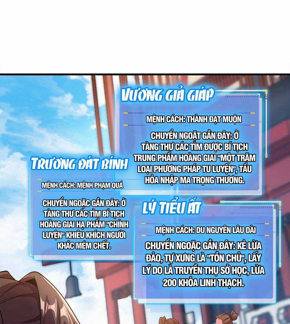 Ta Nắm Thóp Được Khí Vận Chi Tử Chapter 3 trang 39