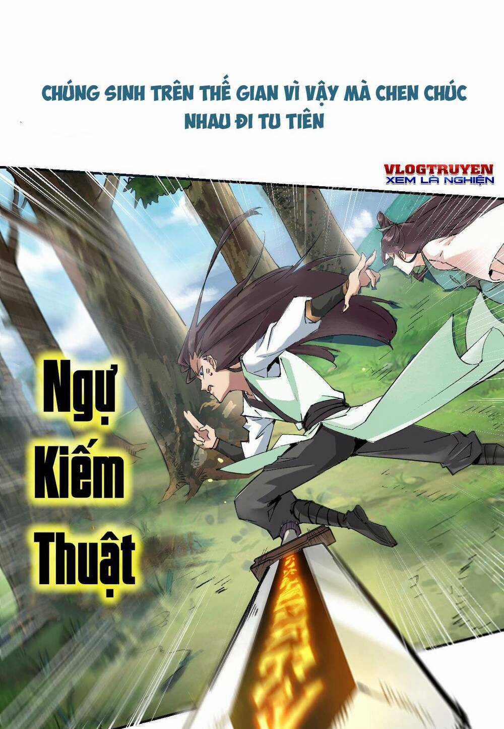 Ta Thực Sự Chỉ Biết Ngự Kiếm Thuật Chapter 1 trang 4