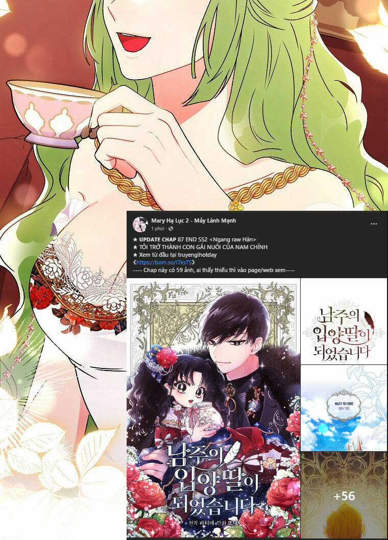 Ta Trở Thành Con Gái Nuôi Của Nam Chính Chapter 87.2 trang 30