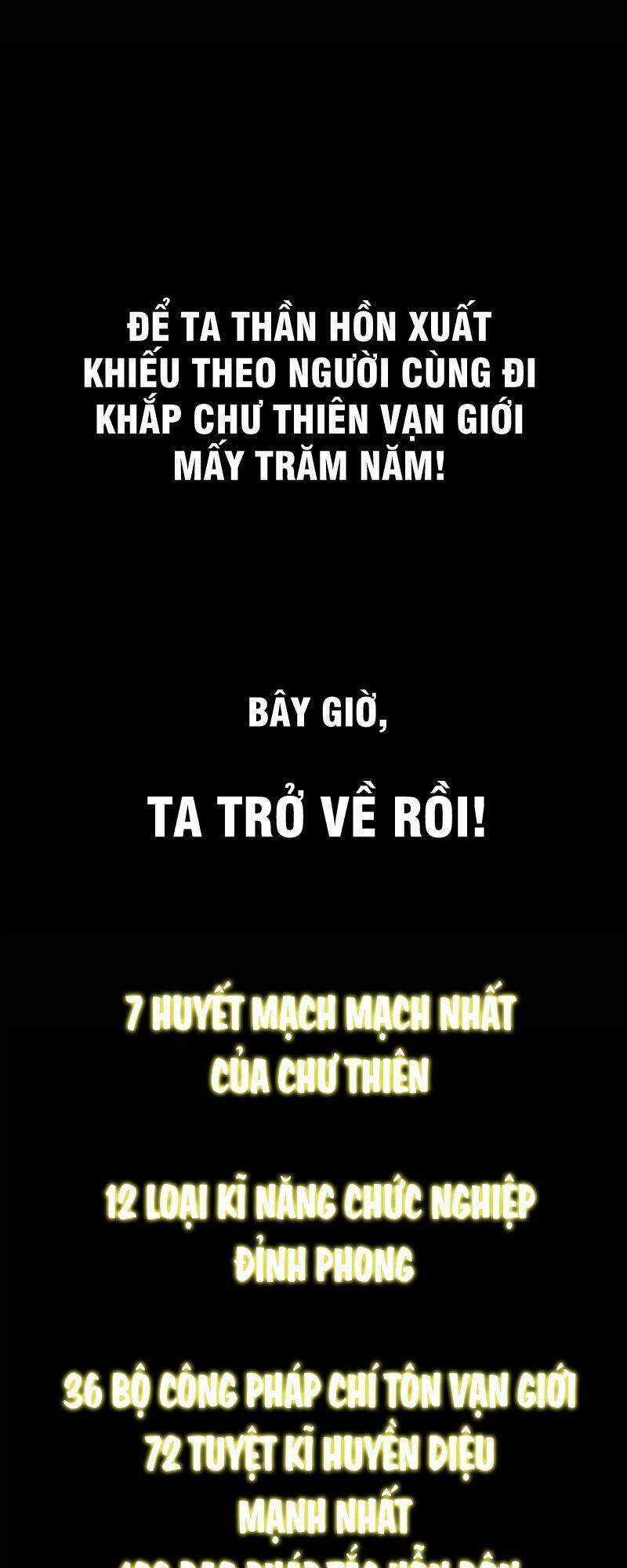 Ta Trở Về Từ Thế Giới Tu Tiên Chapter 0 trang 14