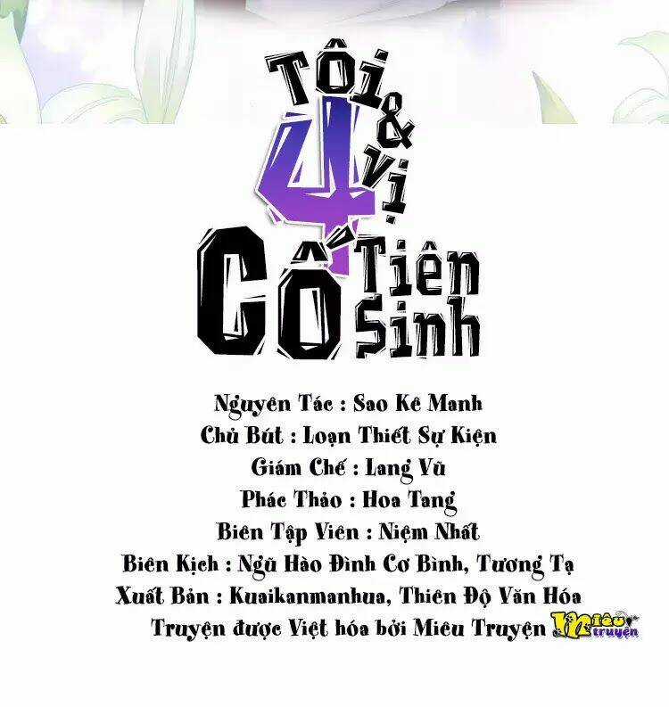 Ta Với Bốn Vị Cố Tiên Sinh Chapter 43 trang 1