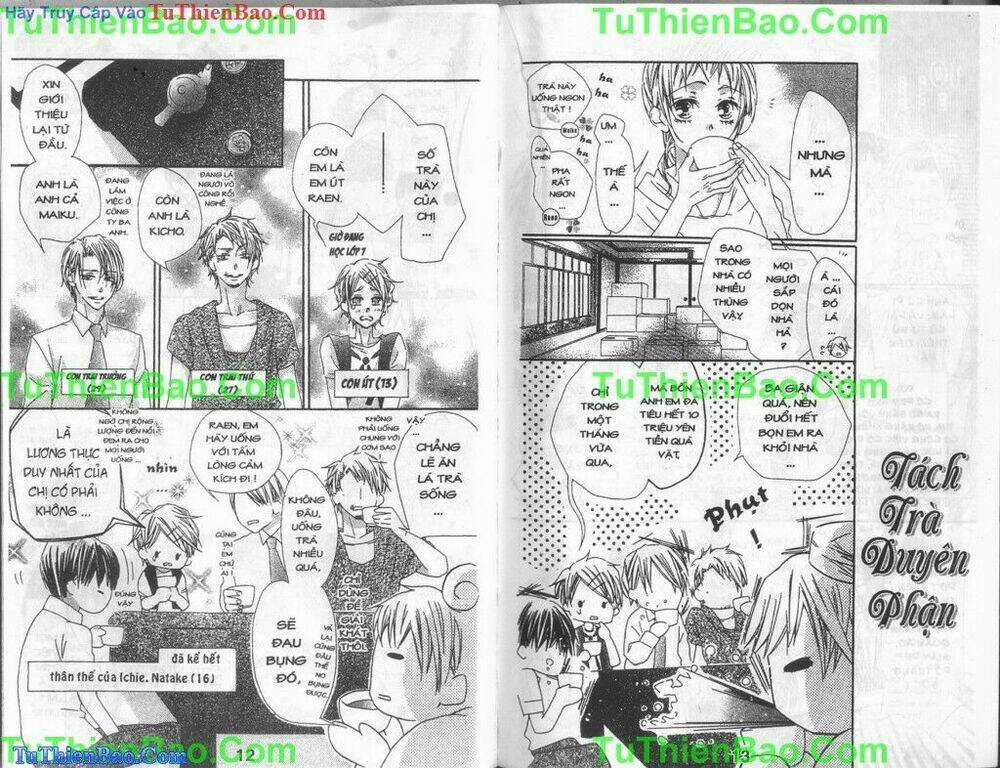 Tách Trà Duyên Phận Chapter 1 trang 7