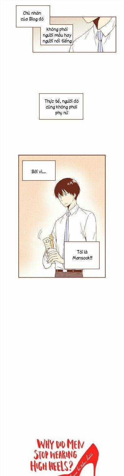 Tại sao đàn ông không còn mang giày cao gót Chapter 3 trang 5