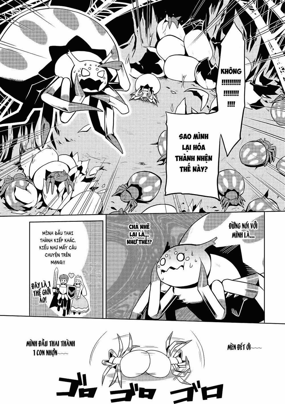 Tái Sinh Thành Nhện Chương 1 trang 4