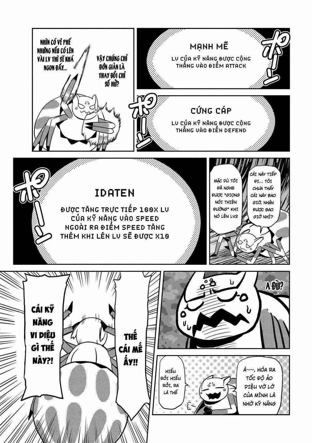 Tái Sinh Thành Nhện Chương 18 trang 4