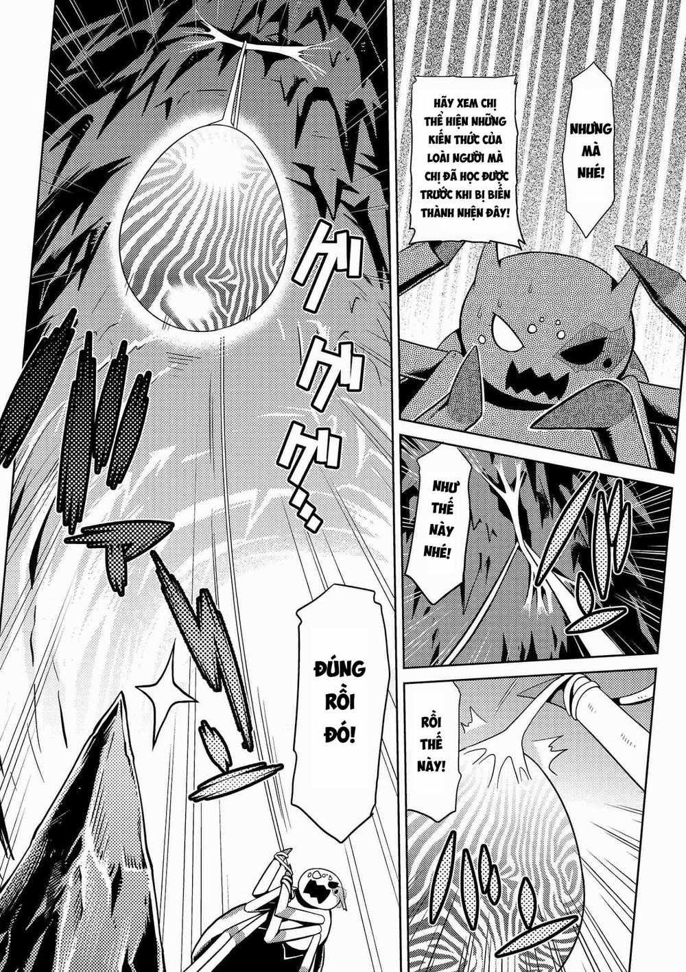 Tái Sinh Thành Nhện Chương 4 trang 8