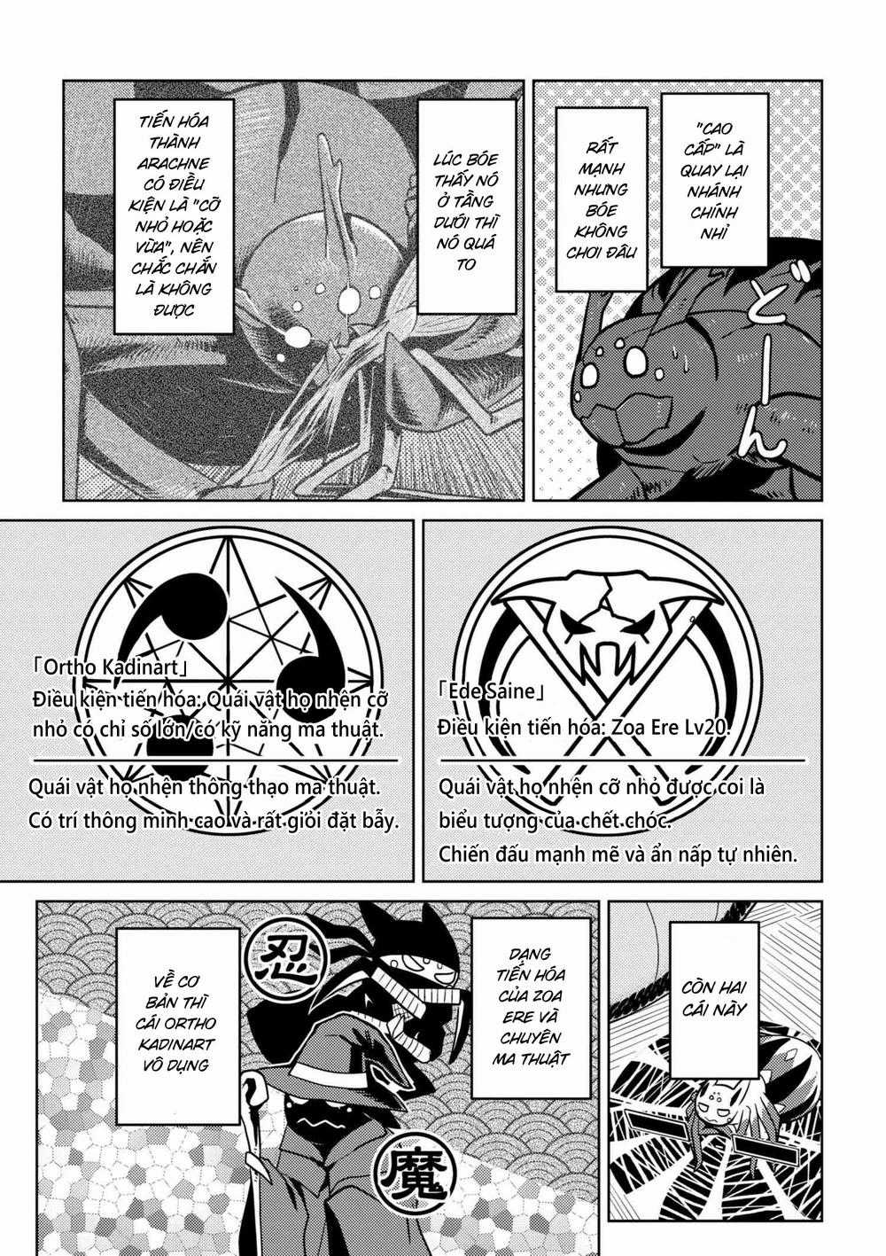 Tái Sinh Thành Nhện Chương 56 trang 8