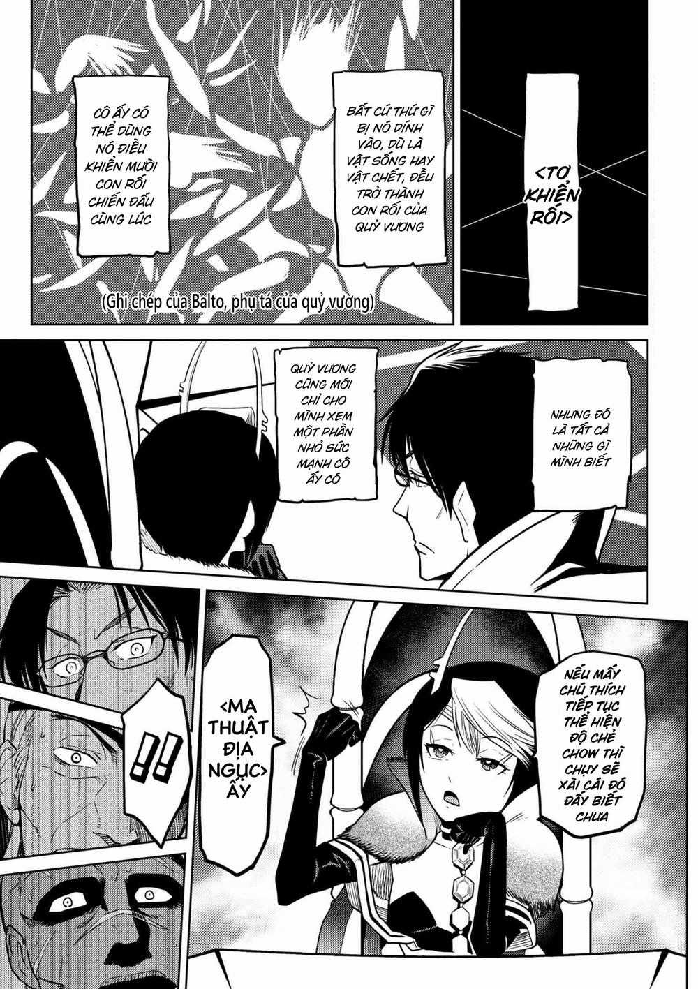 Tái Sinh Thành Nhện Chương 58 trang 3