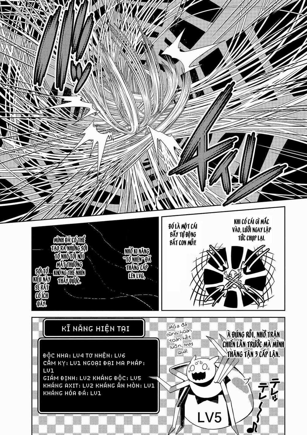 Tái Sinh Thành Nhện Chương 6 trang 2