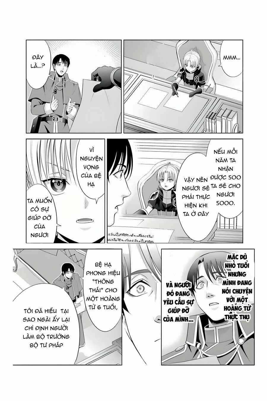 Tái sinh thành quý tộc quyền lực nhất, sở hữu sức mạnh được sinh ra từ phước lành Chapter 10 trang 37