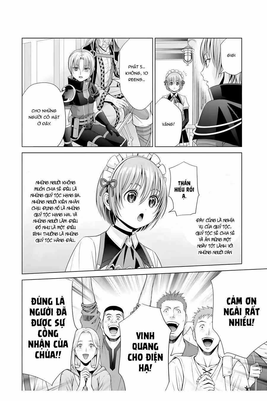 Tái sinh thành quý tộc quyền lực nhất, sở hữu sức mạnh được sinh ra từ phước lành Chapter 18 trang 35