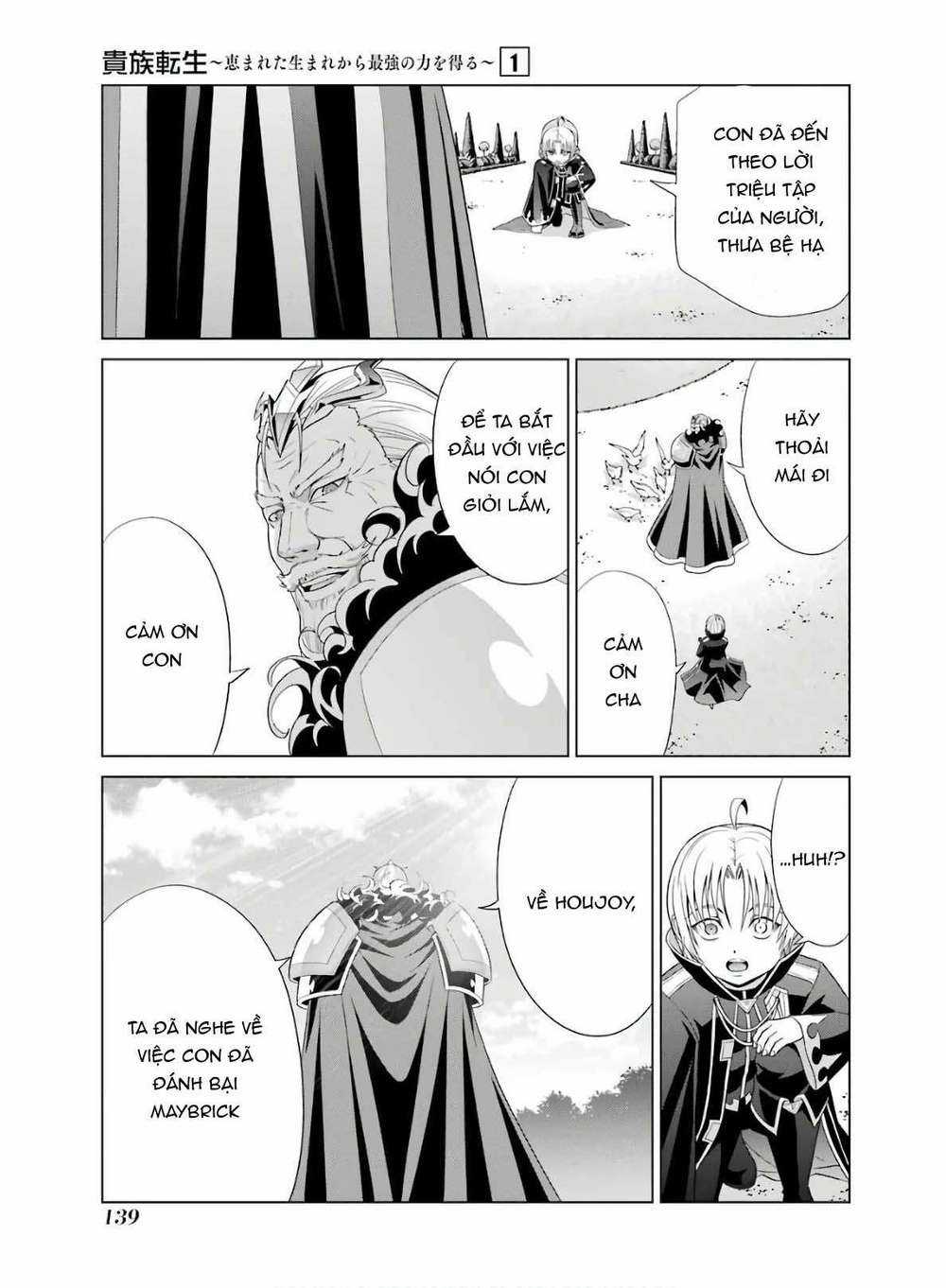 Tái sinh thành quý tộc quyền lực nhất, sở hữu sức mạnh được sinh ra từ phước lành Chapter 3 trang 30