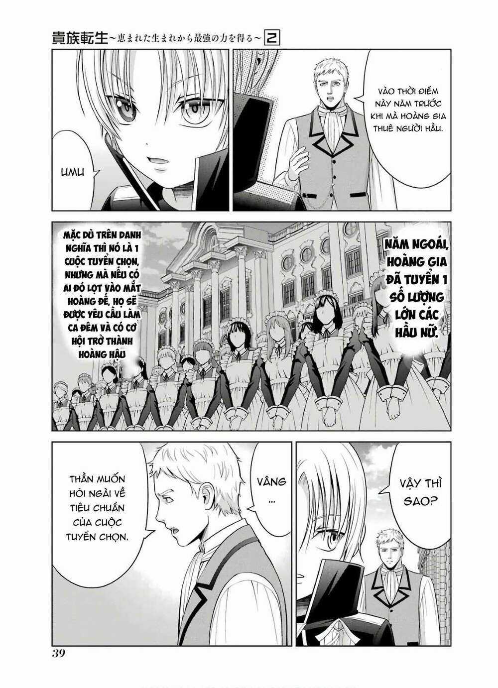 Tái sinh thành quý tộc quyền lực nhất, sở hữu sức mạnh được sinh ra từ phước lành Chapter 5 trang 35