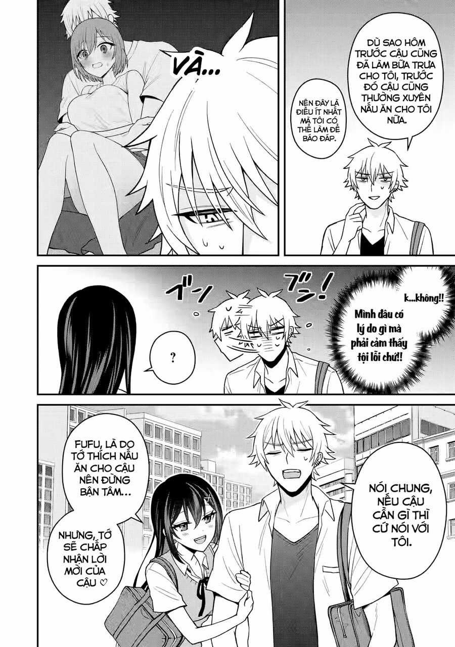 Tái Sinh Thành Tên Cặn Bã Trong Bộ Manga Cắm Sừng Mình Từng Đọc. Thế Nhưng Giờ Đây, Cô Nàng Nữ Chính Của Bộ Manga Ấy Lại Chủ Động Tiếp Cận Tôi Chapter 12.3 trang 3