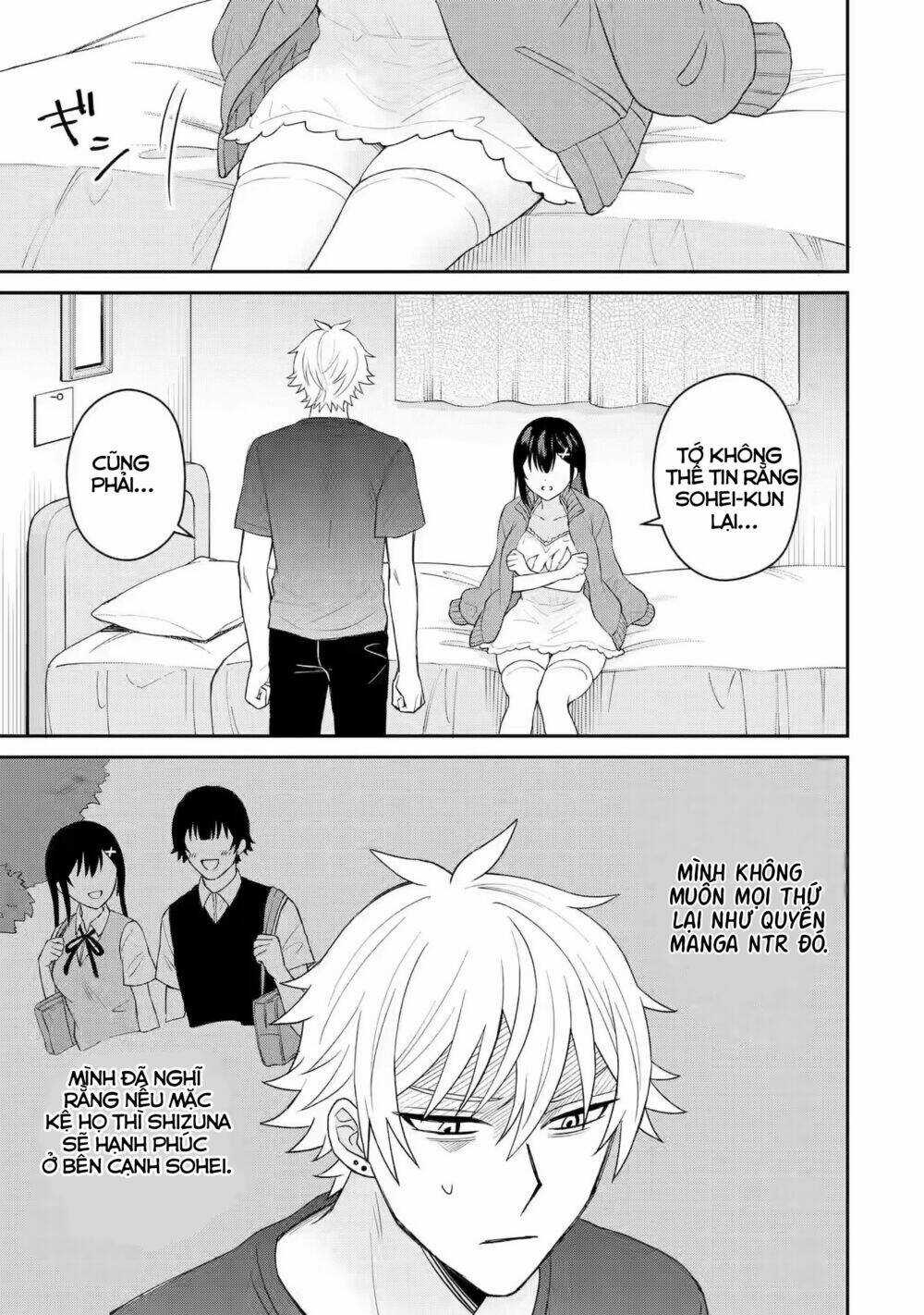 Tái Sinh Thành Tên Cặn Bã Trong Bộ Manga Cắm Sừng Mình Từng Đọc. Thế Nhưng Giờ Đây, Cô Nàng Nữ Chính Của Bộ Manga Ấy Lại Chủ Động Tiếp Cận Tôi Chapter 7 trang 16