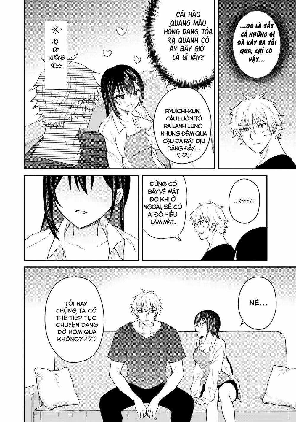 Tái Sinh Thành Tên Cặn Bã Trong Bộ Manga Cắm Sừng Mình Từng Đọc. Thế Nhưng Giờ Đây, Cô Nàng Nữ Chính Của Bộ Manga Ấy Lại Chủ Động Tiếp Cận Tôi Chapter 8 trang 20