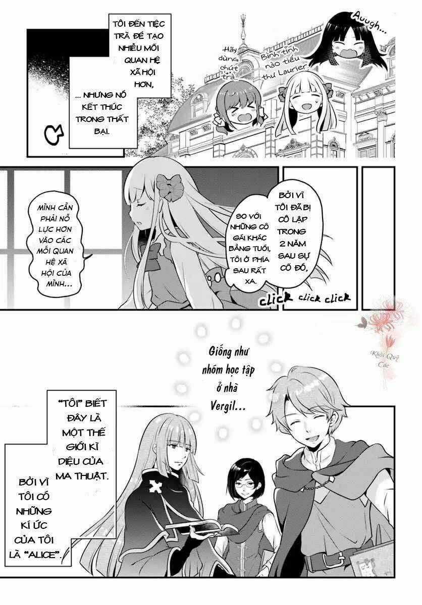 Tái Sinh Vào Otome-Game? Không, Tôi Đã Quá Bận Để Học Tập Phép Thuật! Chapter 1 trang 12