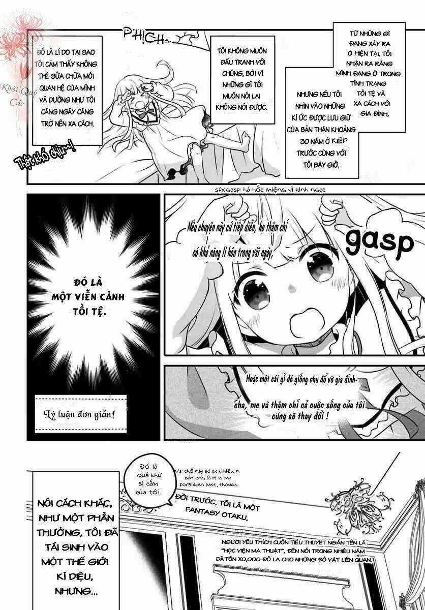 Tái Sinh Vào Otome-Game? Không, Tôi Đã Quá Bận Để Học Tập Phép Thuật! Chapter 2 trang 5