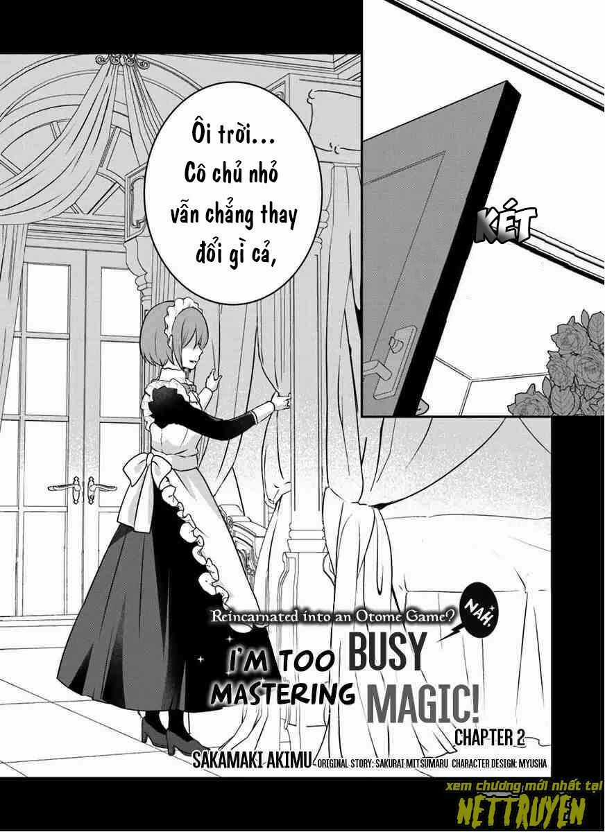 Tái Sinh Vào Otome-Game? Không, Tôi Đã Quá Bận Để Học Tập Phép Thuật! Chapter 3 trang 3