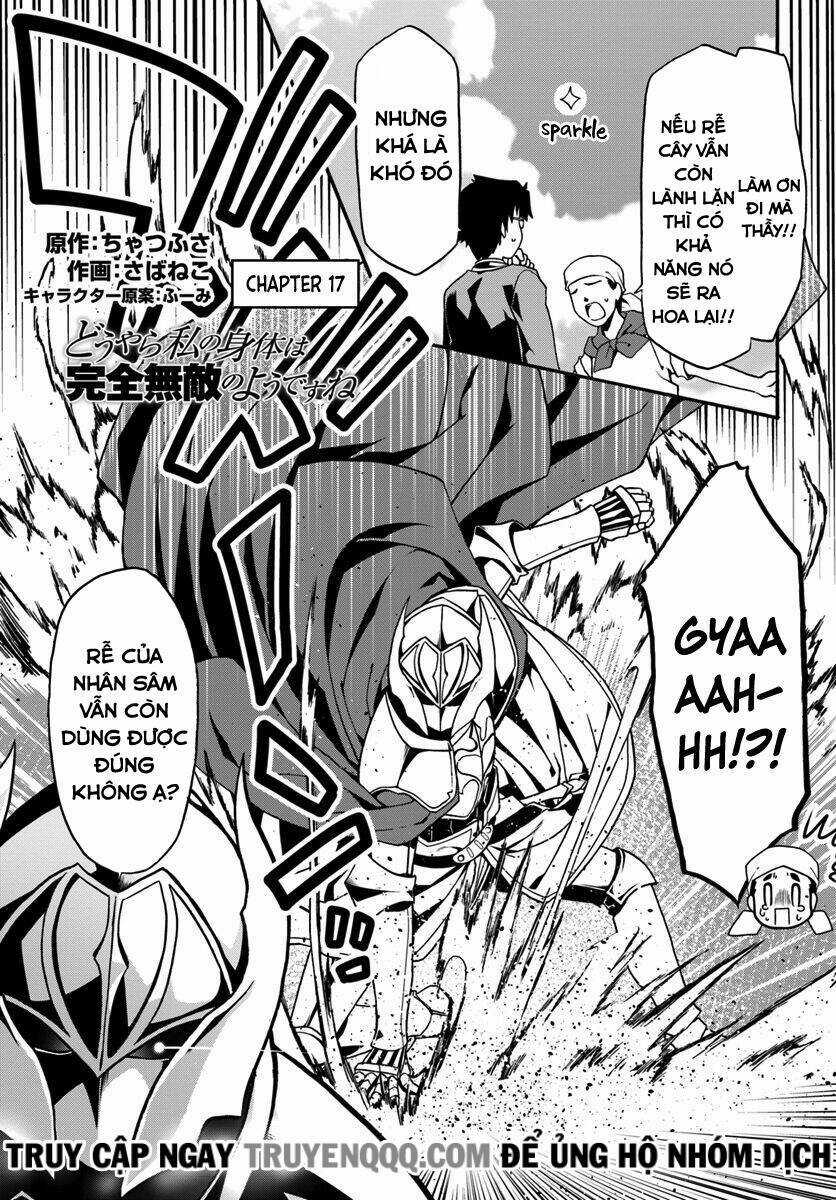 Tái Sinh Với Cơ Thể Bất Khả Chiến Bại Chapter 17 trang 1