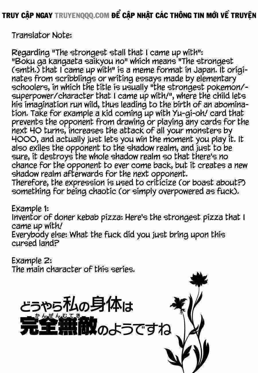 Tái Sinh Với Cơ Thể Bất Khả Chiến Bại Chapter 19.5 trang 15