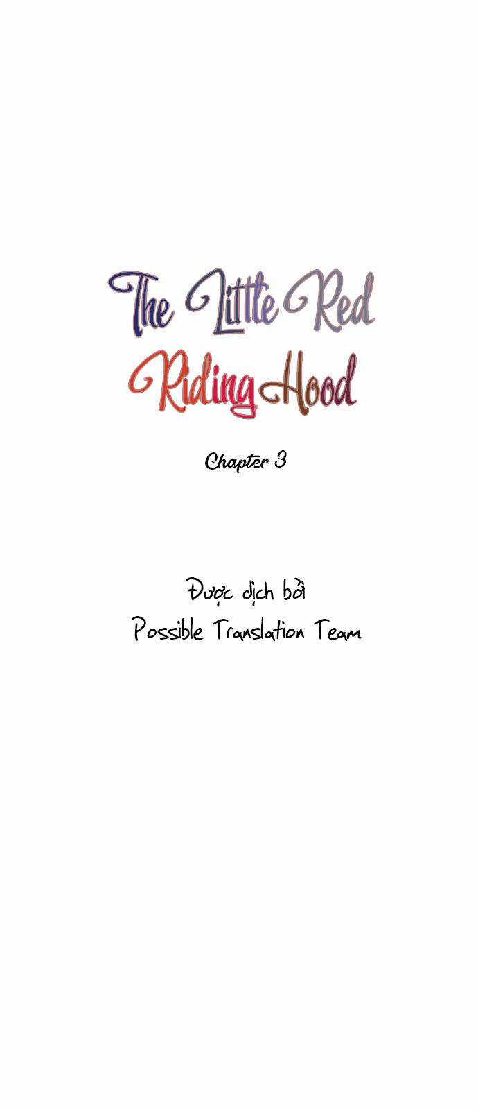 Tai Sói Và Mũ Đỏ Chapter 3 trang 8