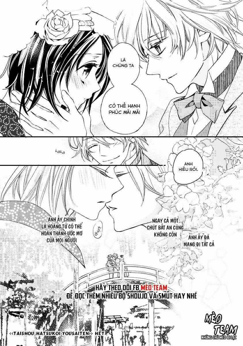 Taishou Hatsukoi Yousaiten Chapter 3 trang 51