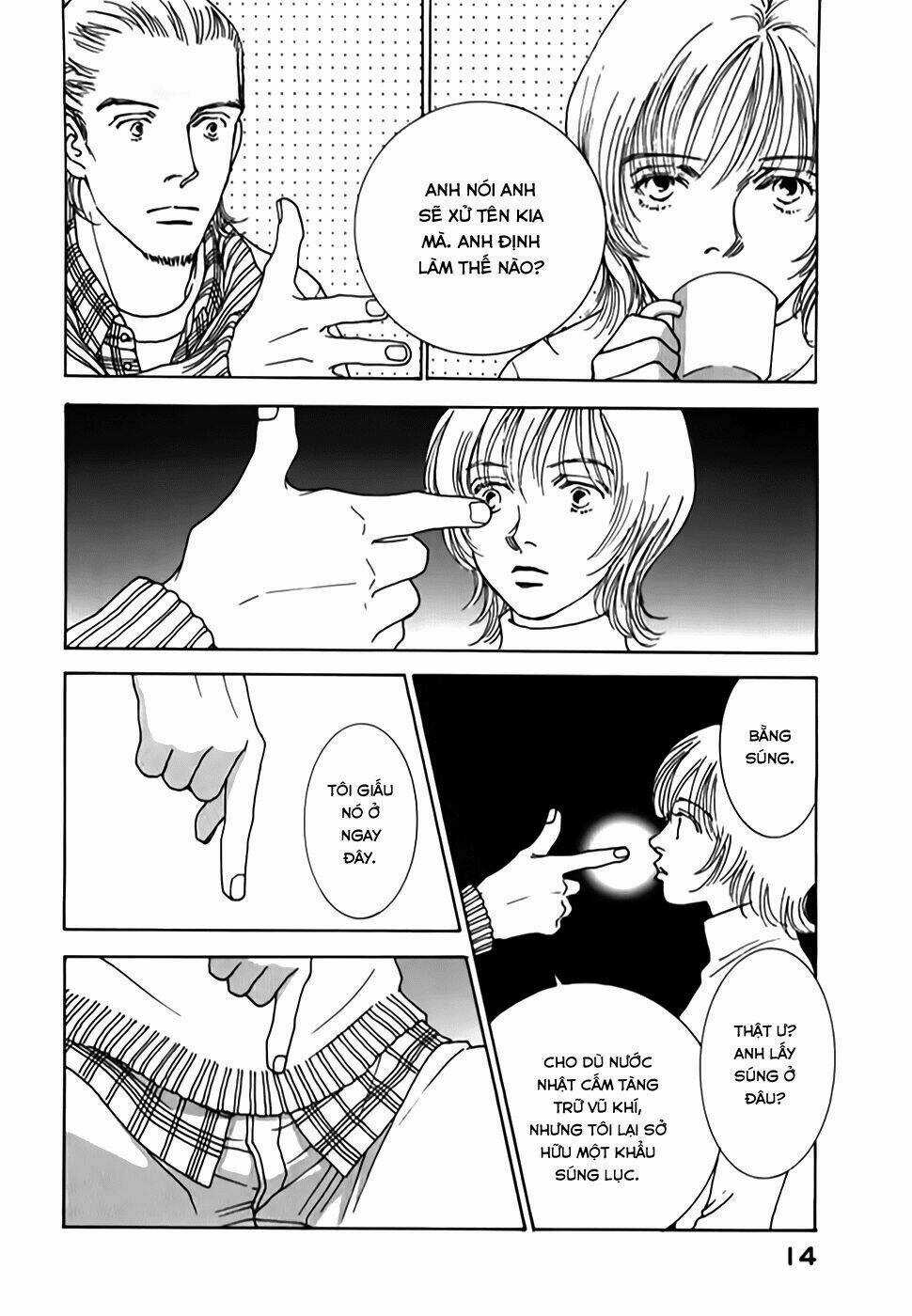 Taiyou No Ijiwaru Chapter 1 trang 14