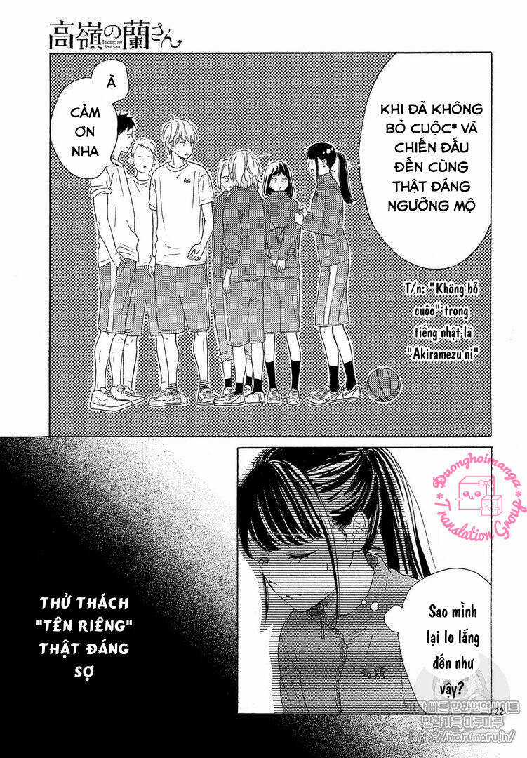 takane no ran-san Chapter 13 trang 23
