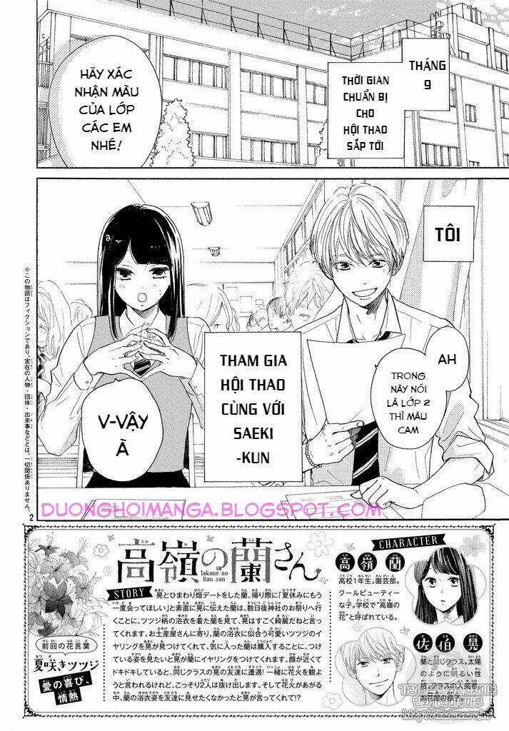 takane no ran-san Chapter 6 trang 3
