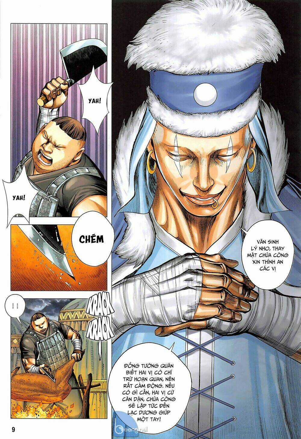 Tam Quốc Chí Dị Chapter 39.1 trang 8