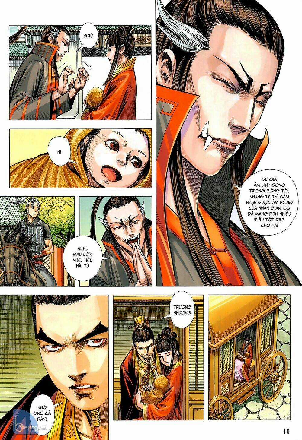 Tam Quốc Chí Dị Chapter 45.1 trang 9