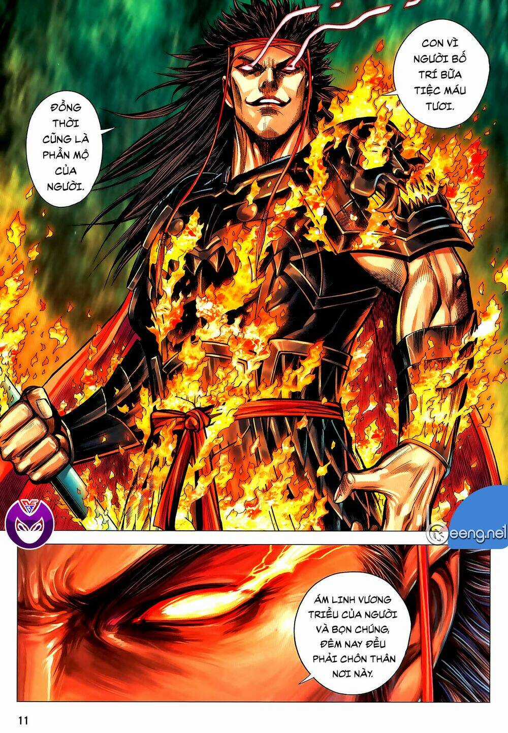 Tam Quốc Chí Dị Chapter 60.1 trang 10