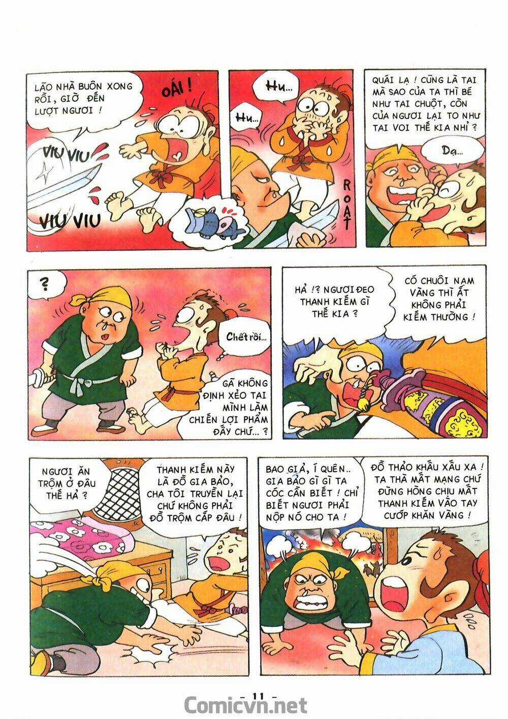 Tam Quốc Hài Diễn Nghĩa Chapter 1 trang 12