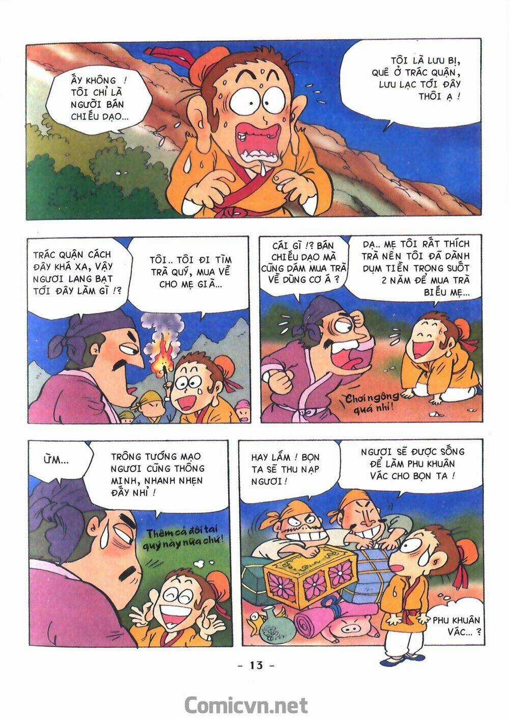 Tam Quốc Hài Diễn Nghĩa Chapter 1 trang 14