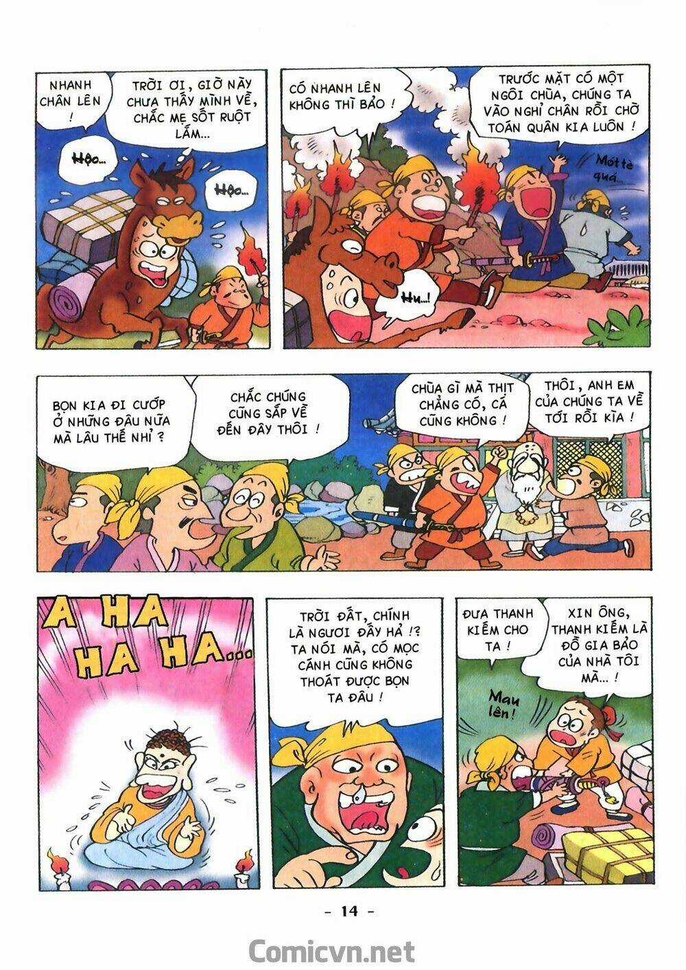 Tam Quốc Hài Diễn Nghĩa Chapter 1 trang 15