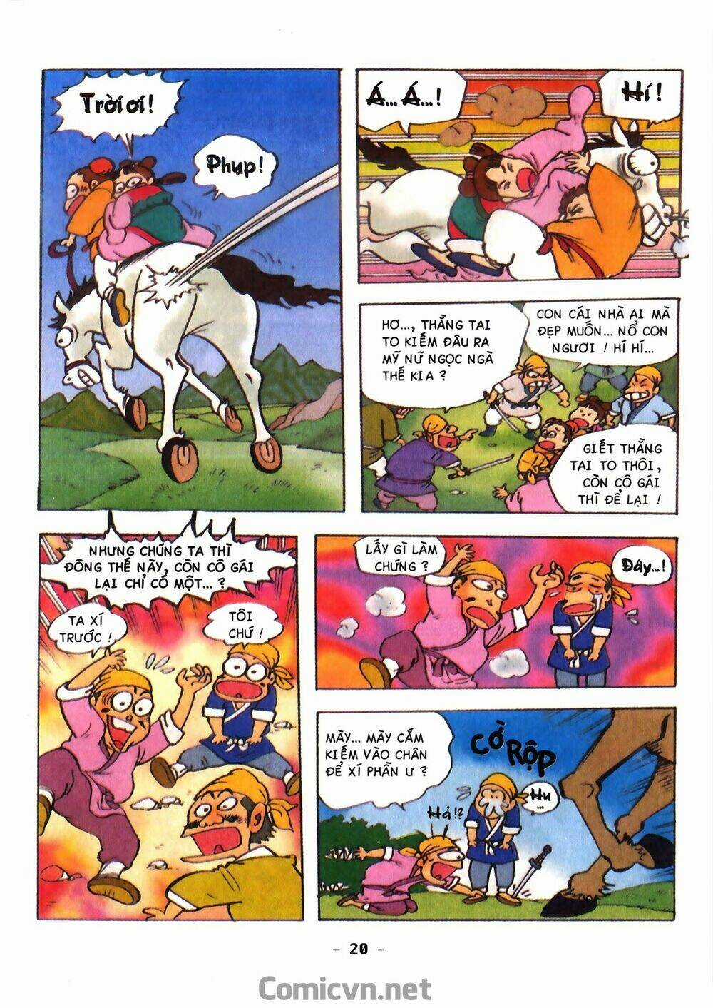 Tam Quốc Hài Diễn Nghĩa Chapter 1 trang 21