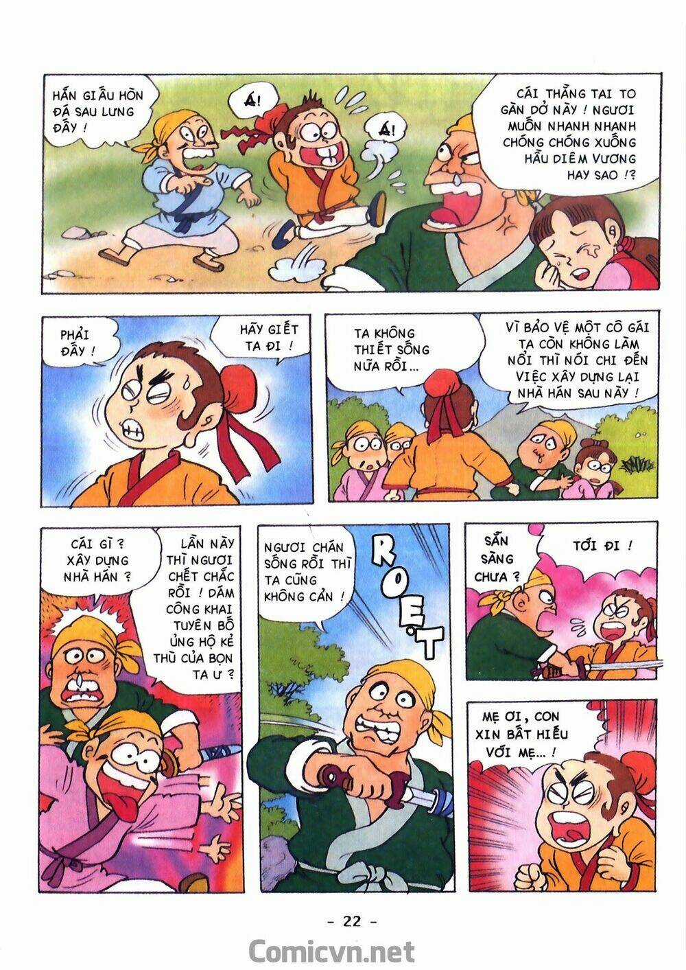 Tam Quốc Hài Diễn Nghĩa Chapter 1 trang 23